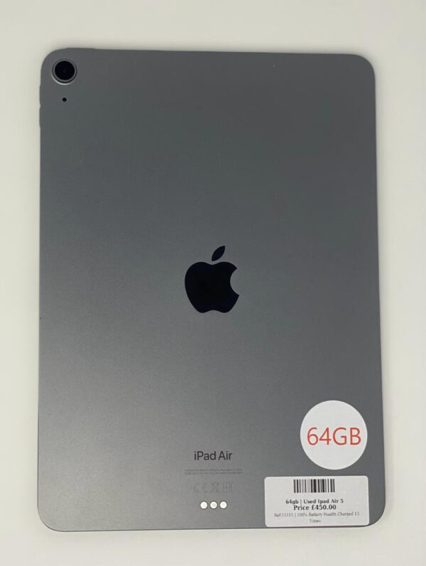 Apple iPad Air 5 Space Grey 64gb | Used device |