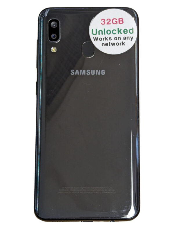 Samsung Galaxy A20 Black 32gb Unlocked