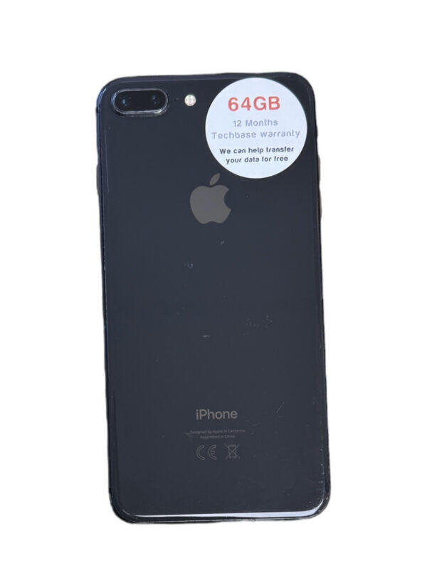 Apple iPhone 8 Plus Space Grey 64gb Unlocked