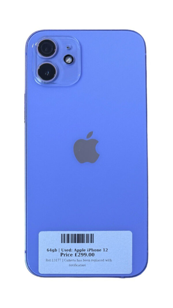 Apple iPhone 12 purple 64gb Unlocked | Used device |