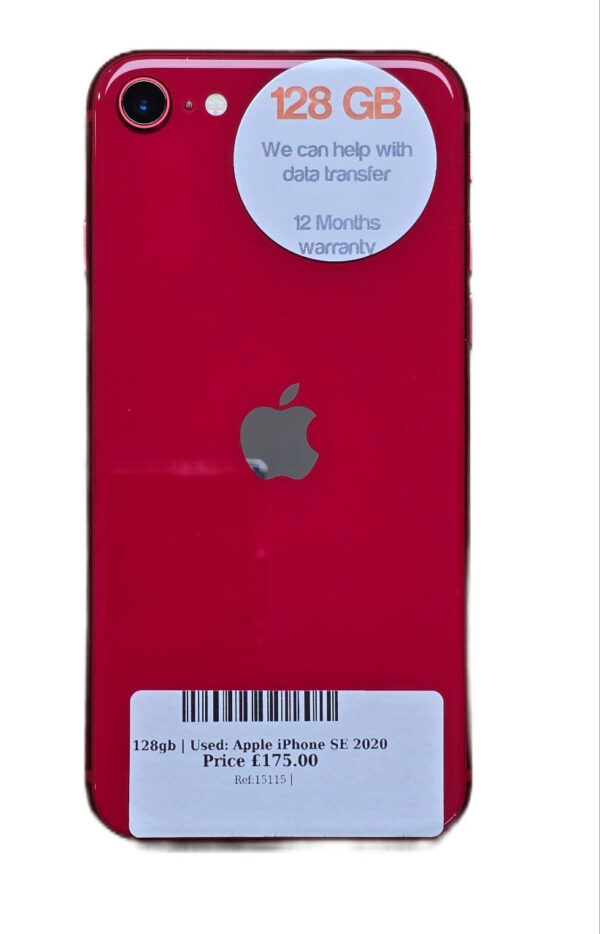 Apple iPhone SE 2020 (SE 2) Red 128gb Unlocked | Used device |