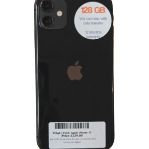Apple iPhone 11 Space Grey 128gb Unlocked | Used device |