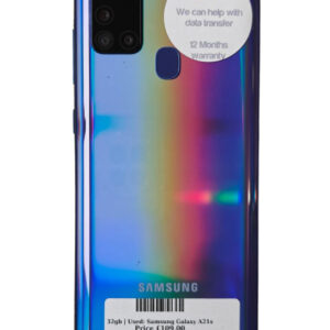 Samsung Galaxy A21s Blue 32gb Unlocked | Used device |