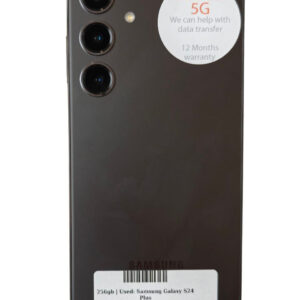 Samsung Galaxy S24 Plus Space Grey 256gb Unlocked | Used device |
