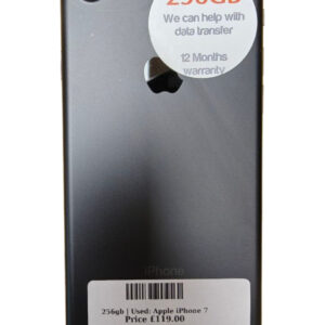 Apple iPhone 7 Black 256gb Unlocked | Used device |