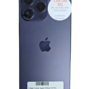 Apple iPhone 14 Pro Max Deep Purple 128gb Unlocked