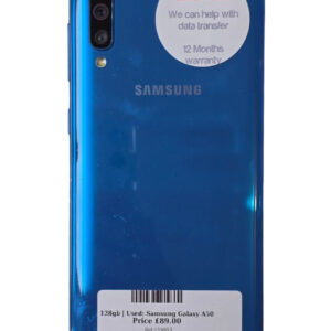 Samsung Galaxy A50 Blue 128gb Unlocked | Used device |