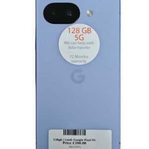 Google Pixel 9A Purple / Lilac 128gb Unlocked | Used device |