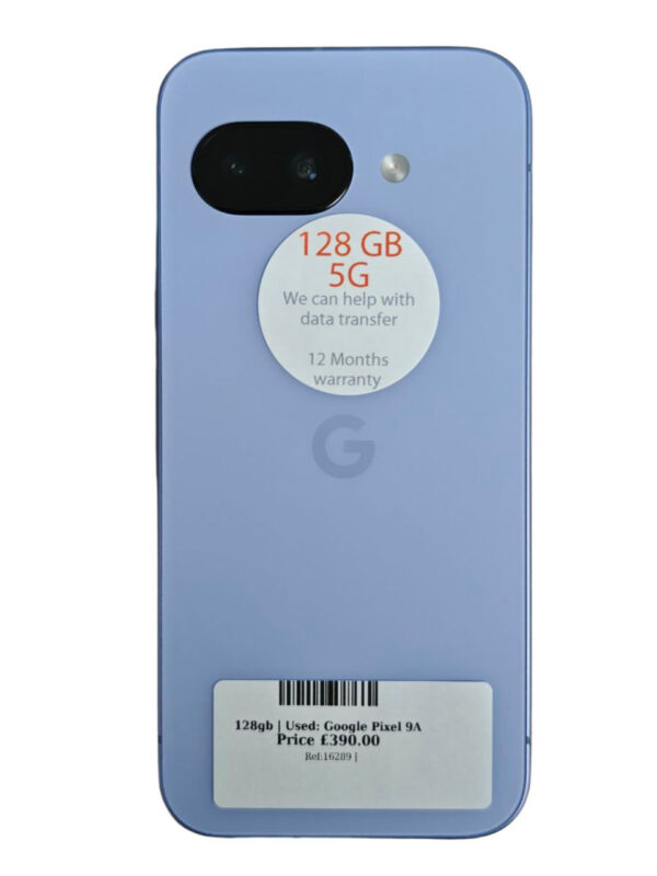 Google Pixel 9A Purple / Lilac 128gb Unlocked | Used device |