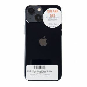 Apple iPhone 13 Mini Midnight 128gb Unlocked | Used device |
