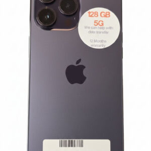 Apple iPhone 14 Pro Max purple 128gb Unlocked | Used device |