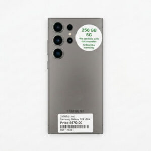 Samsung Galaxy S24 Ultra Natural Titanium 256gb Unlocked | Used device |